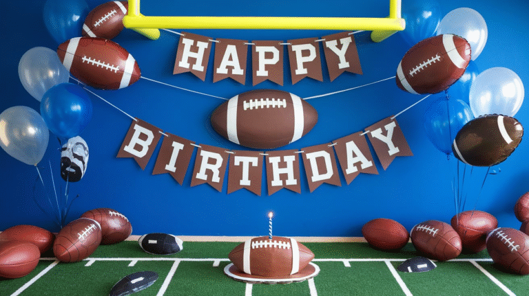 20 Football Theme Party Decor Ideas For Fans
