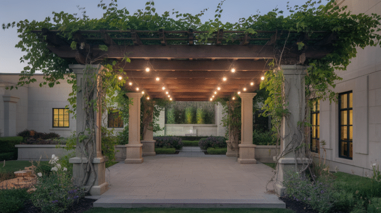 24 Best Outdoor Pergola Lighting Ideas For A Cozy Space