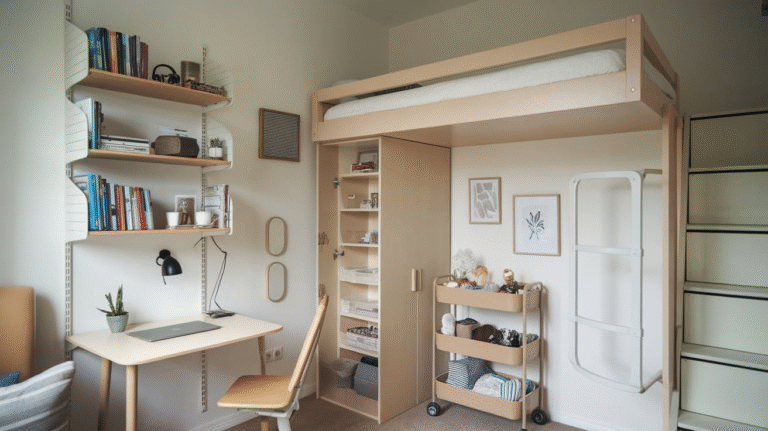 24 Clever Small Bedroom Organization Ideas