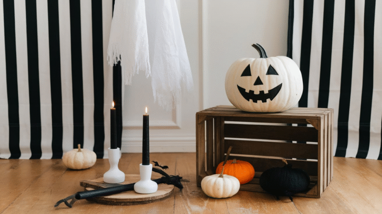 24 Neutral Halloween Decor Ideas