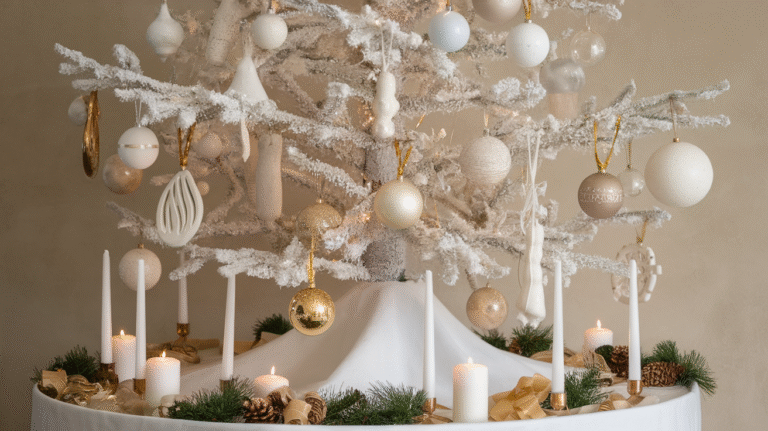 20 Gorgeous Neutral Christmas Tree Ideas to Inspire You