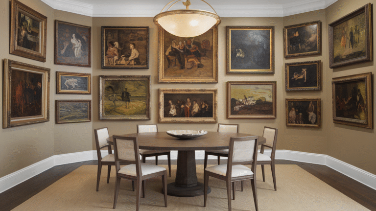 25 Stunning Dining Room Gallery Wall Ideas