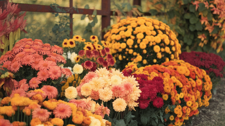 22 Fall Flower Garden Ideas