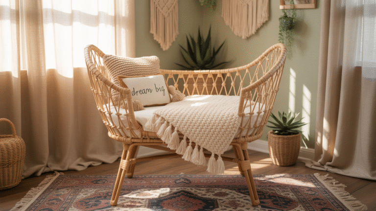 21 Free-Spirited Boho Baby Girl Nursery Ideas