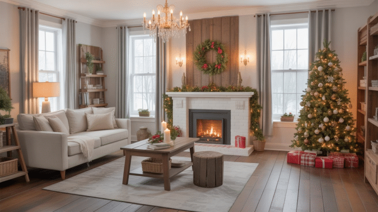 20 Farmhouse Christmas Decor Ideas