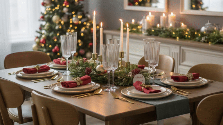 23 Christmas Table Settings Ideas