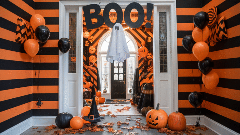 20 Halloween Entryway Decor Ideas