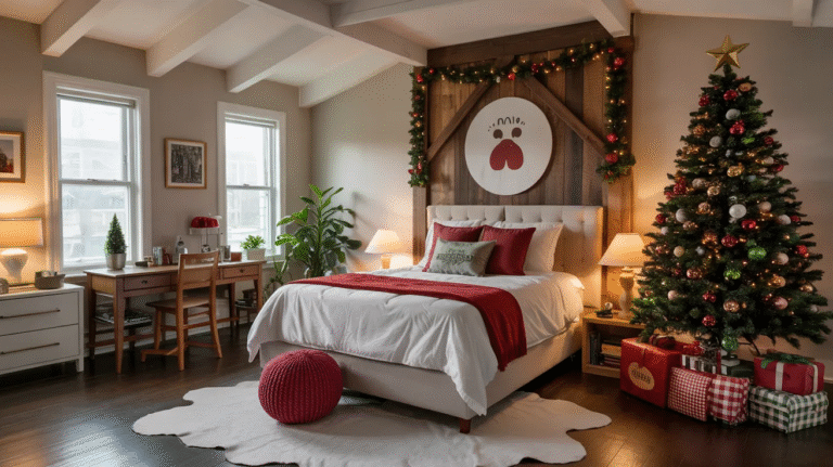 24 Christmas Room Decor Ideas